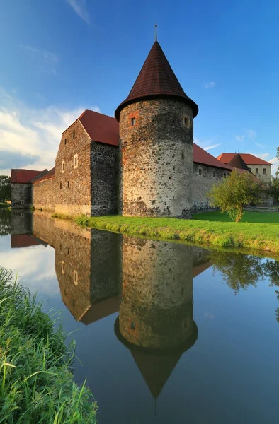 水城堡在捷克共和国 Svihov — 图库照片