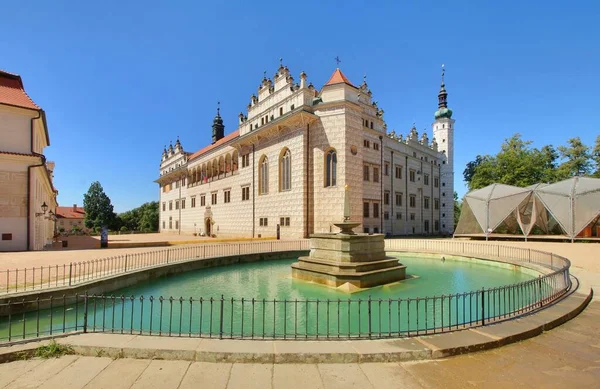 Çek Cumhuriyeti Ndeki Rönesans Litomysl Kalesi — Stok fotoğraf