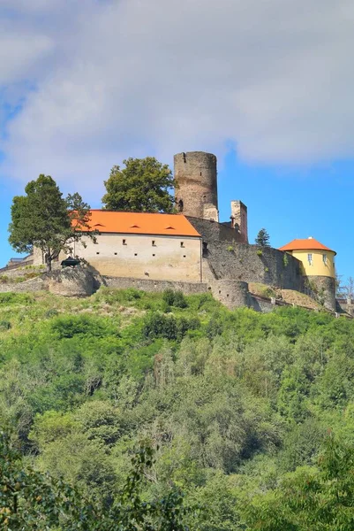 Oude Stenen Kasteel Svojanov Tsjechië — Stockfoto