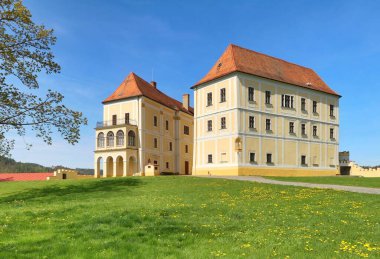 Çek Cumhuriyeti 'ndeki Letovice kalesi