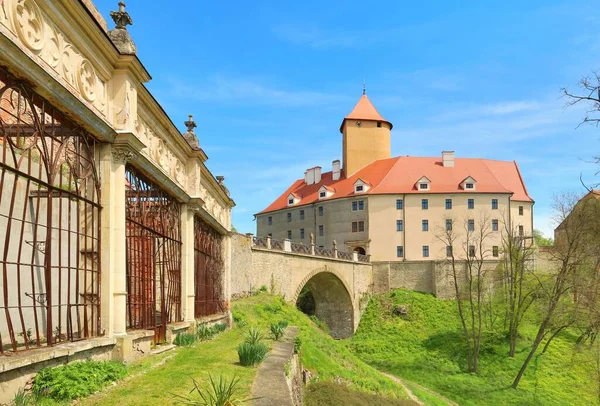 Vackra Veveri Slott Tjeckien — Stockfoto