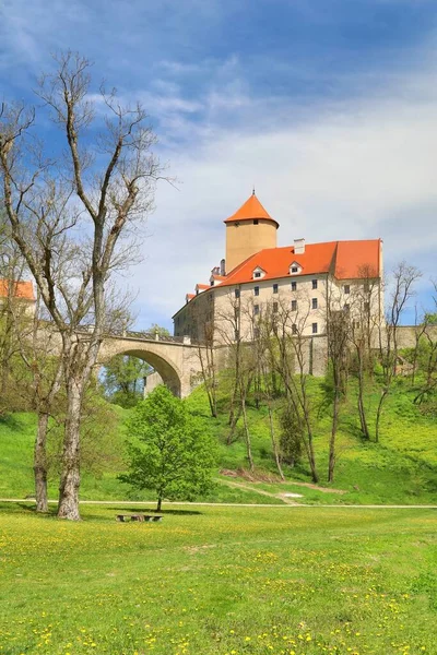 Όμορφο Κάστρο Veveri Στην Τσεχική Δημοκρατία — Φωτογραφία Αρχείου
