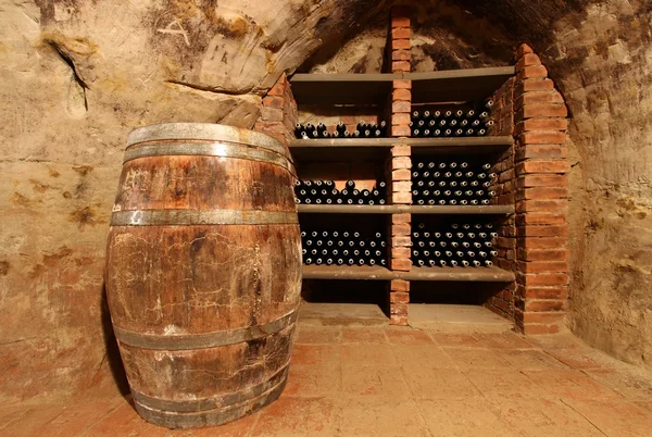 Stored wine — Stock Photo, Image