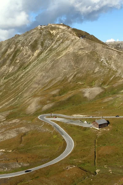 Alpine road detail — Stock Photo, Image