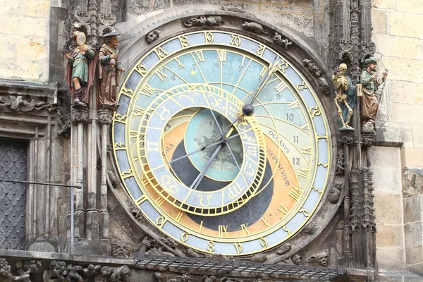 Antiguo reloj astronómico de Praga — Foto de Stock