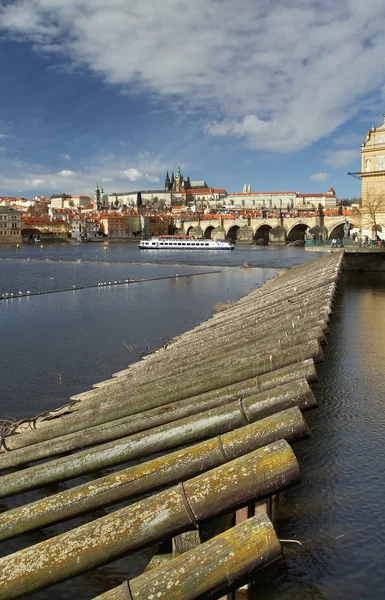 River Vltava in Prague — Stock Photo, Image