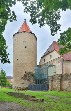 Çek Cumhuriyeti 'ndeki çok eski Sobeslav kalesi