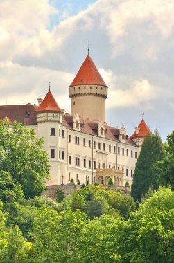Çek Cumhuriyeti 'ndeki ünlü Konopiste Şatosu