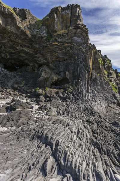 アイスランドのヘルナーにある古い溶岩流 — ストック写真