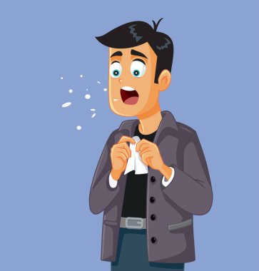 Hapşıran Adam Grip Hastalığı Belirtileri