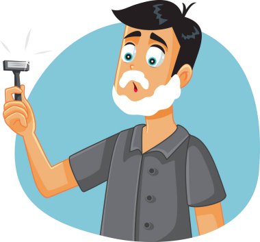 Tıraş Edici Komik Adam