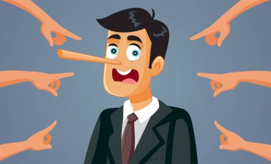 Parmaklar Yalancı İş Adamı 'nı işaret ediyor