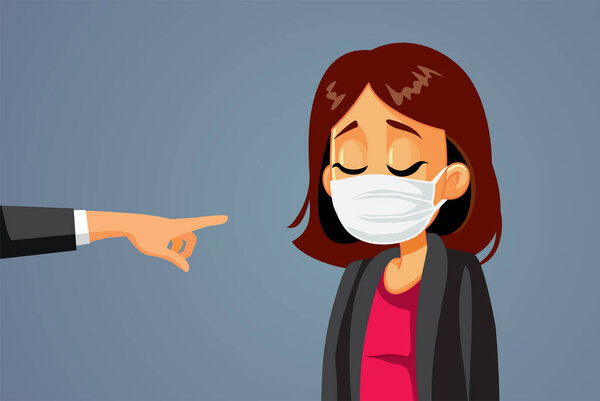 Office Worker Being Fired During Pandemic Economic Recession