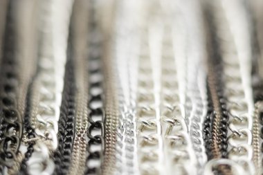 Silver Chains Metallic Necklace