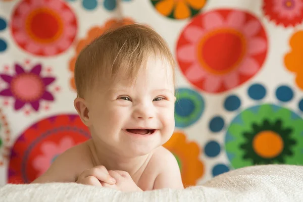 Cheerful Girl Syndrome — Stock Photo, Image