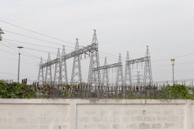 elektrik direği akşam