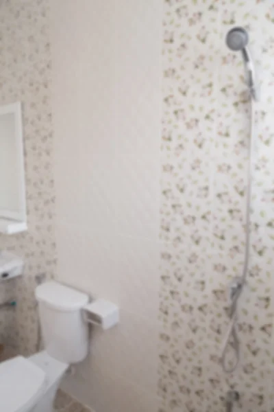 Lavatory flush toilet (blurry defocused for interior background) — Stock Photo, Image