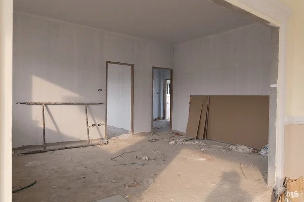 Room in the house during construction — Stock Photo, Image