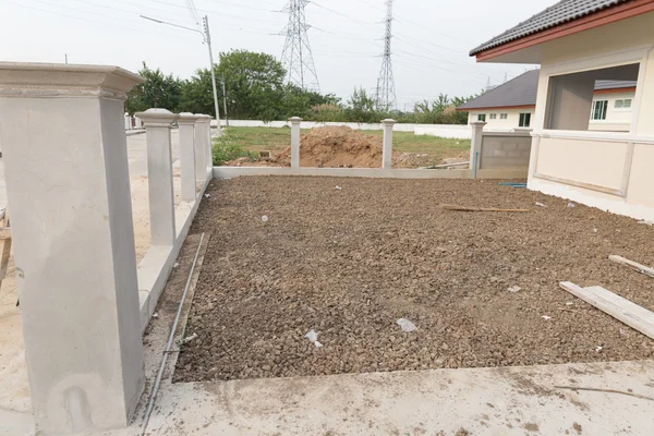 House during construction — Stock Photo, Image