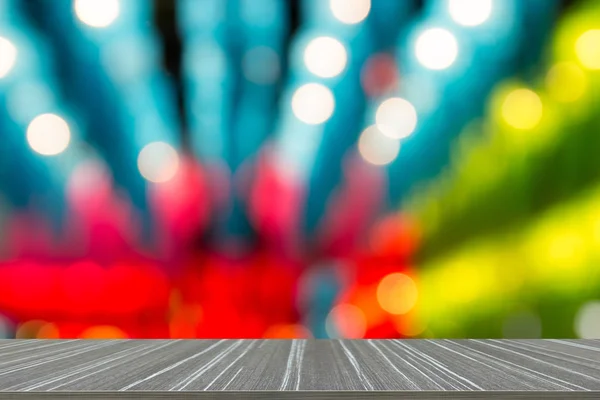 Abstracto bokeh luces de colores de fondo desenfocado — Foto de Stock