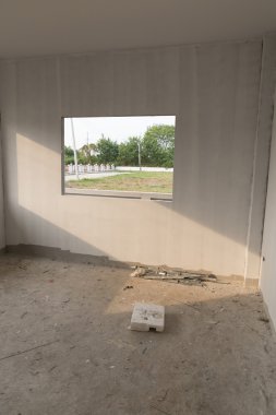 İnşaat sırasında evde Oda