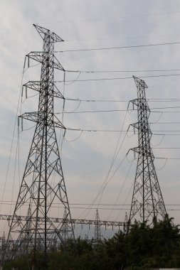 elektrik direği akşam