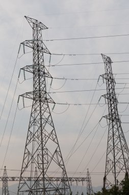 elektrik direği akşam
