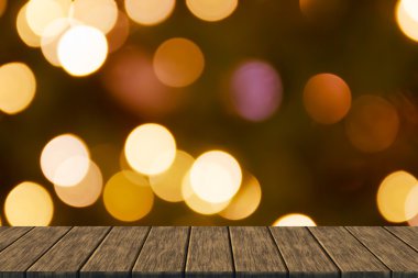 ufuk Noel bokeh ışık arka planı için