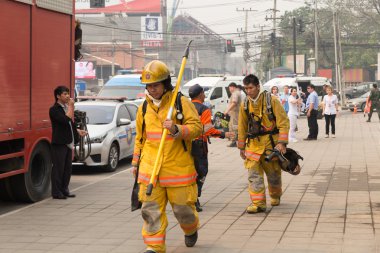itfaiyeci sahte afet tatbikatı