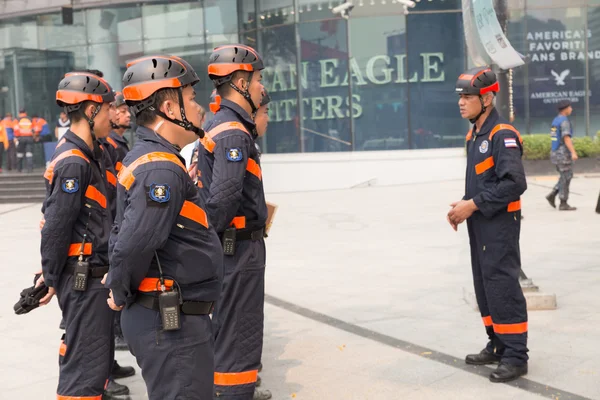 sağlık görevlisi sahte afet tatbikatı