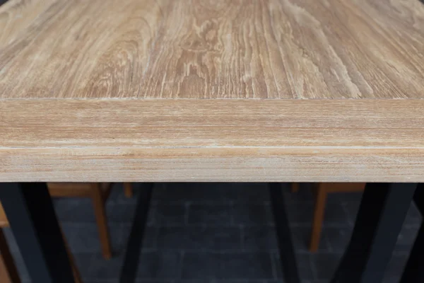 Staré hnědé dřevěné stolní deska — Stock fotografie