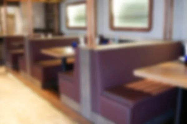 Café Café Restaurant Restaurant Interieur, Unschärfe und Defokussierung — Stockfoto