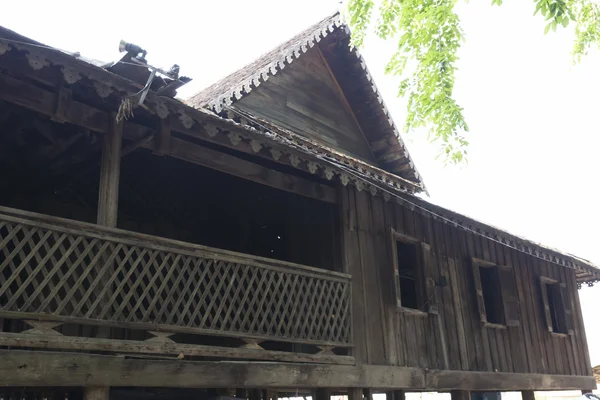 Antigua casa de Tailandia lanna — Foto de Stock
