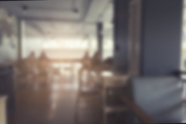 Cafe Kahve Dükkanı, bulanıklık ve vintage sesi kişi