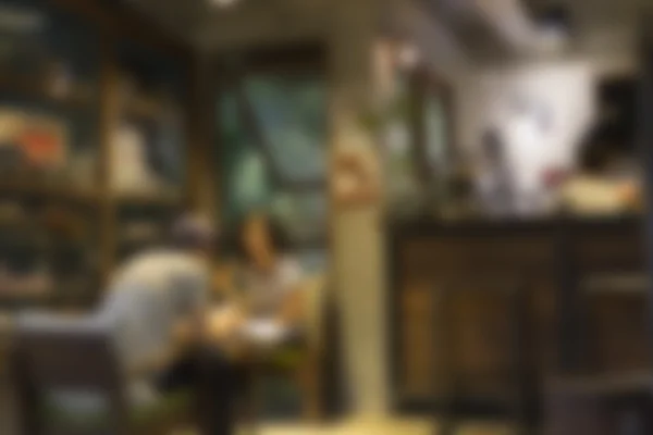 カフェ喫茶店ぼかし背景 — ストック写真