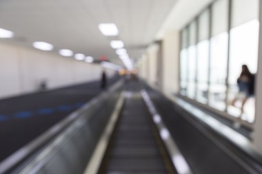 Havaalanı terminali millet, arka plan bulanıklık