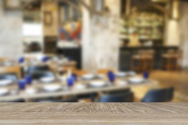 kafe kafe Restoran iç, bulanıklık ve odak