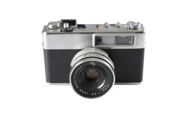 Old vintage camera on white background — Stock Photo, Image