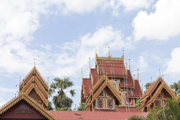 Arquitectura del templo del budismo — Foto de Stock