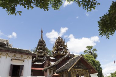 Birman stil tapınakta Budizm