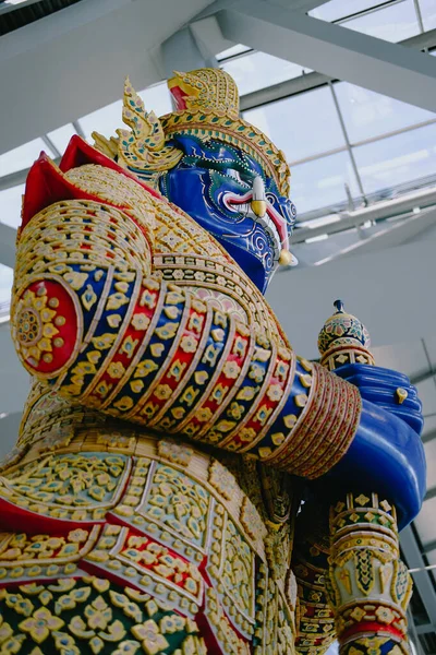 Estatua Gigante Tailandesa Escultura Gardiana Tailandia —  Fotos de Stock