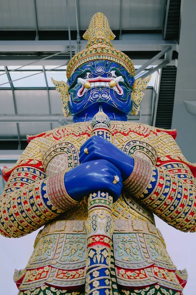 Tajski Gigant Rzeźba Gardian Posąg Tajlandii — Zdjęcie stockowe