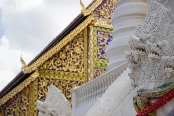 Five head white naga — Stock Photo, Image