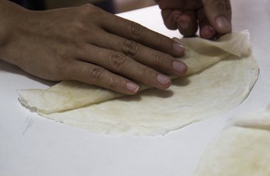 el ile yumurta rulo sarma