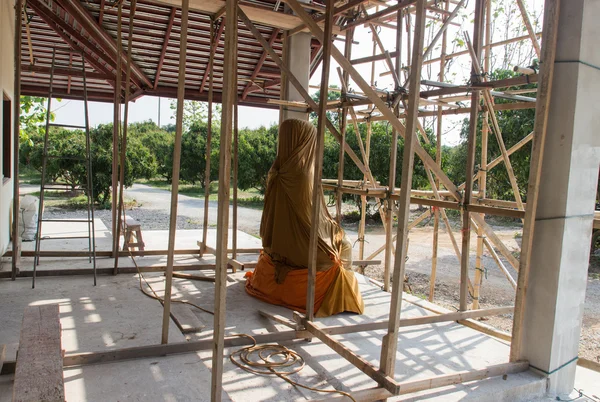 Asiático templo em construção — Fotografia de Stock