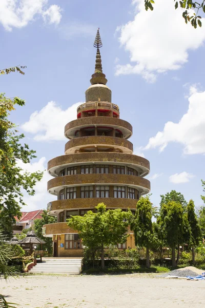 Edificio redondo pagoda — Foto de Stock