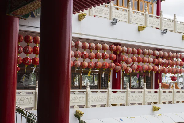 Ornamento chino decoración en el templo —  Fotos de Stock