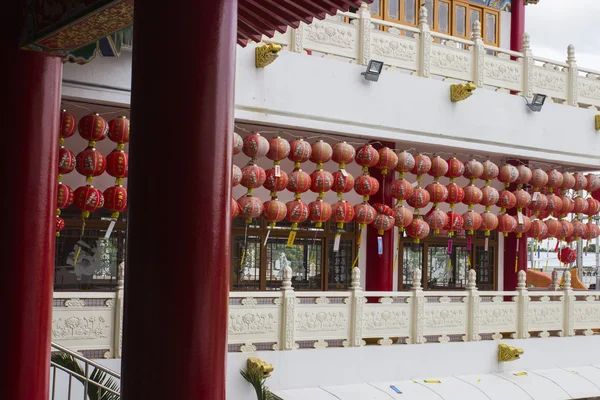 Chinese ornament decorating in temple — Stock Photo, Image