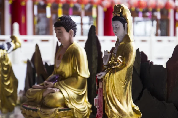 Buddha und Göttin der Barmherzigkeit — Stockfoto