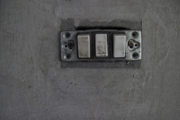Eski elektrik anahtarı — Stok fotoğraf